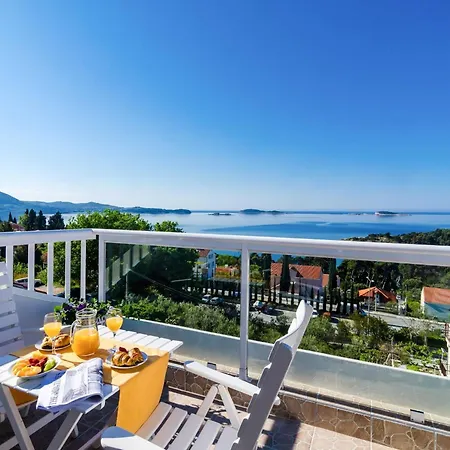 Lägenhet Knego - Two Bedroom With Balcony And Sea View Mlini